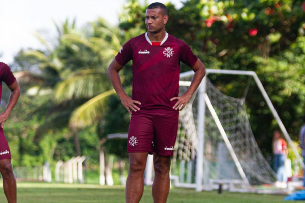 Mateus Silva, zagueiro do Náutico/Gabriel França / CNC
