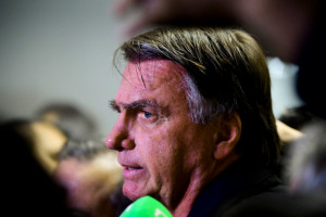 O ex-presidente Jair Bolsonaro.