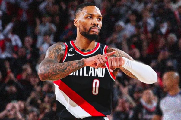 Damian Lillard retornou ao Portland Trail Blazers após dois anos jogando no Milwaukee Bucks (Divulgação/ Damian Lillard) Damian Lillard retornou ao Portland Trail Blazers após dois anos jogando no Milwaukee Bucks/Divulgação/ Damian Lillard