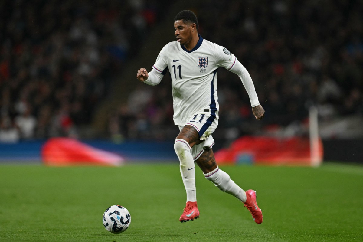 Marcus Rashford será emprestado do Manchester United para o Barcelona/GLYN KIRK / AFP