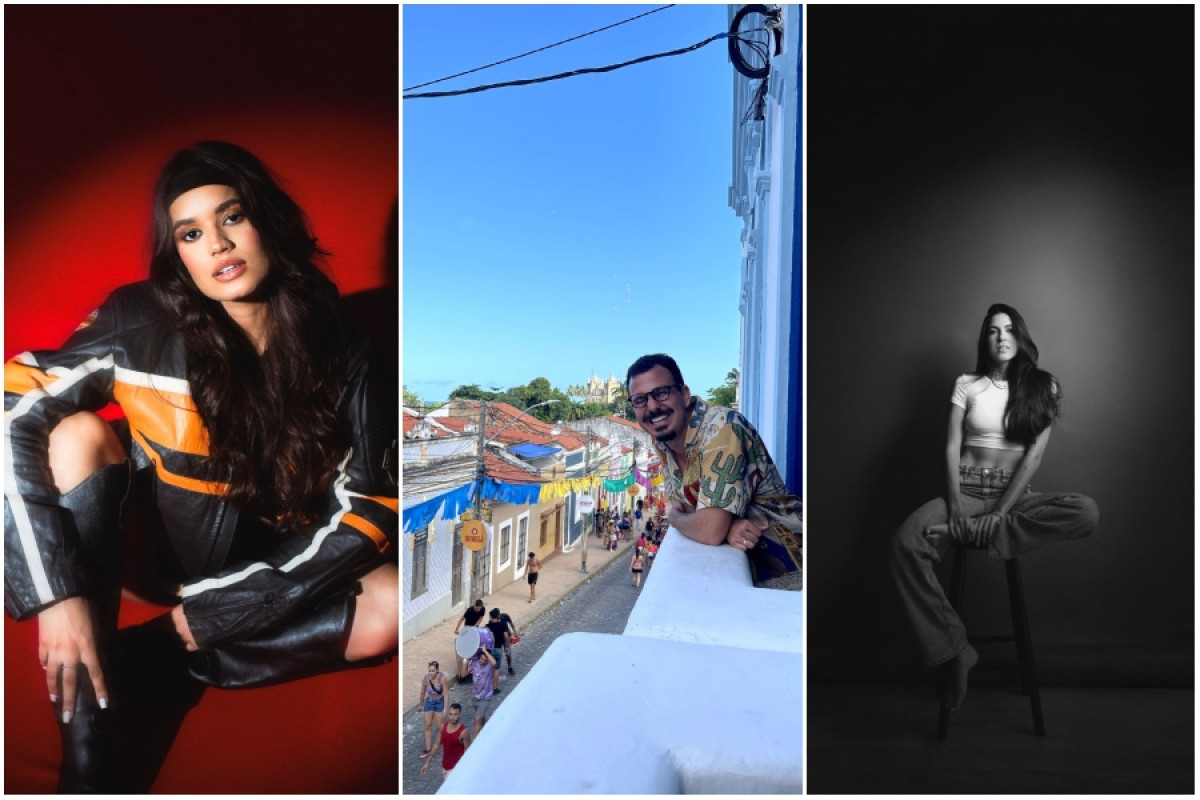 Bia Nogueira, Cumpade Guga e Alexia Eduarda fazem sucesso no Tik Tok./Divulgação