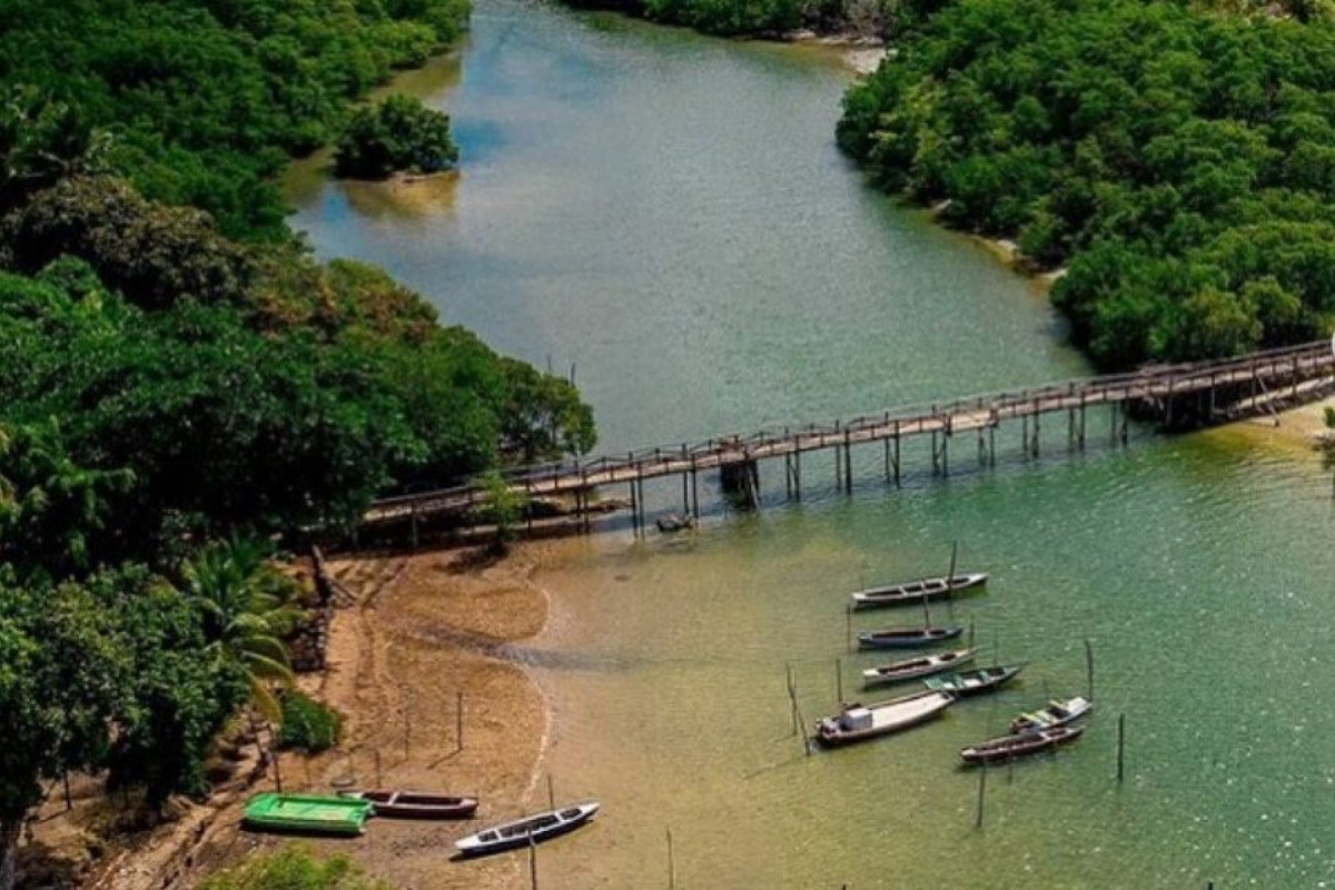 Ponte sobre o Rio Paripe, na Ilha de Itamaracá, será reconstruída (Leôncio Francisco/Divulgação) Ponte sobre o Rio Paripe, na Ilha de Itamaracá, será reconstruída/Leôncio Francisco/Divulgação
