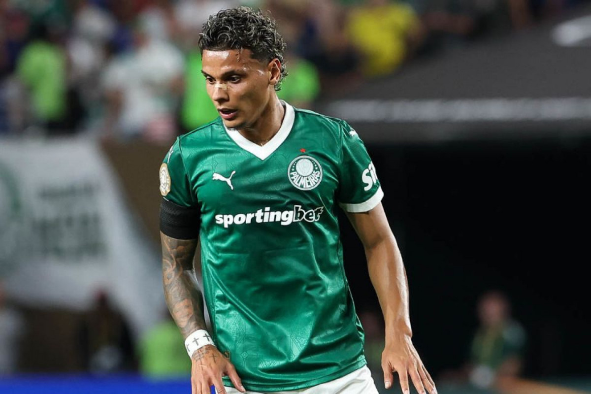 Richard Ríos foi contratado pelo Palmeiras em 2023 (Cesar Greco/Palmeiras) Richard Ríos foi contratado pelo Palmeiras em 2023/Cesar Greco/Palmeiras