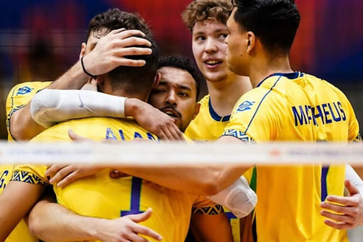 Brasil venceu a Alemanha por 3 sets a 1 (Volleyball World) Brasil venceu a Alemanha por 3 sets a 1/Volleyball World