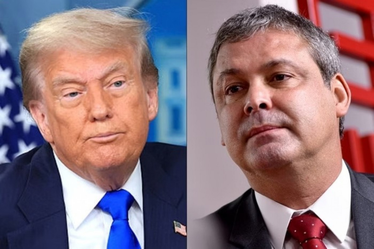 Líder do PT na Câmara, deputado Lindbergh Farias (PT), e Donald Trump, presidente dos EUA (Foto: Reprodução) Líder do PT na Câmara, deputado Lindbergh Farias (PT), e Donald Trump, presidente dos EUA/Foto: Reprodução