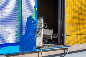 Recife, PE, 21/07/2025 - ESTA&Ccedil;&Atilde;O BRT MAURICIO DE NASSAU - Imagens da esta&ccedil;&atilde;o de BRT, Mauricio de Nassau depredada.