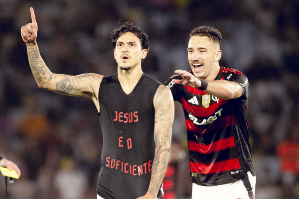 Pedro, atacante do Flamengo/Adriano Fontes/Flamengo