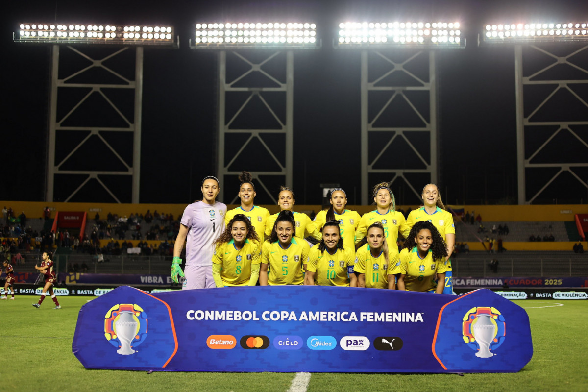 Seleção Brasileira Feminina de Futebol (Lívia Villas Boas/ CBF) Seleção Brasileira Feminina de Futebol/Lívia Villas Boas/ CBF