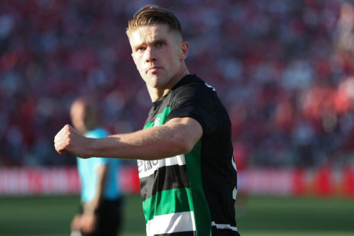 Viktor Gyokeres, atacante do Sporting, de Portugal (CARLOS COSTA / AFP) Viktor Gyokeres, atacante do Sporting, de Portugal/CARLOS COSTA / AFP