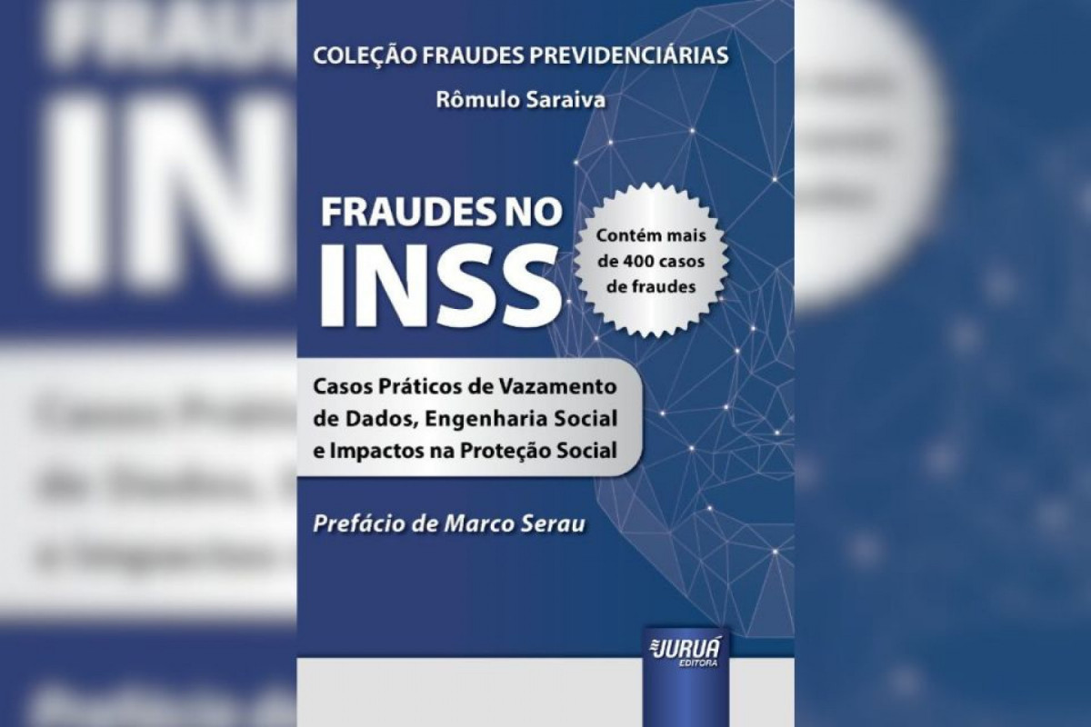 O livro reúne mais de 400 de casos reais de golpes e fraudes no INSS