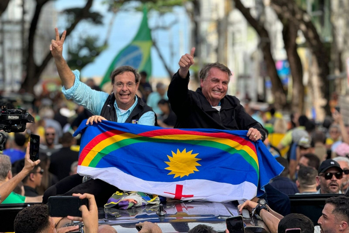 Ex-presidente Bolsonaro e ex-ministro Gilson Machado (Foto: Divulgação) Ex-presidente Bolsonaro e ex-ministro Gilson Machado/Foto: Divulgação