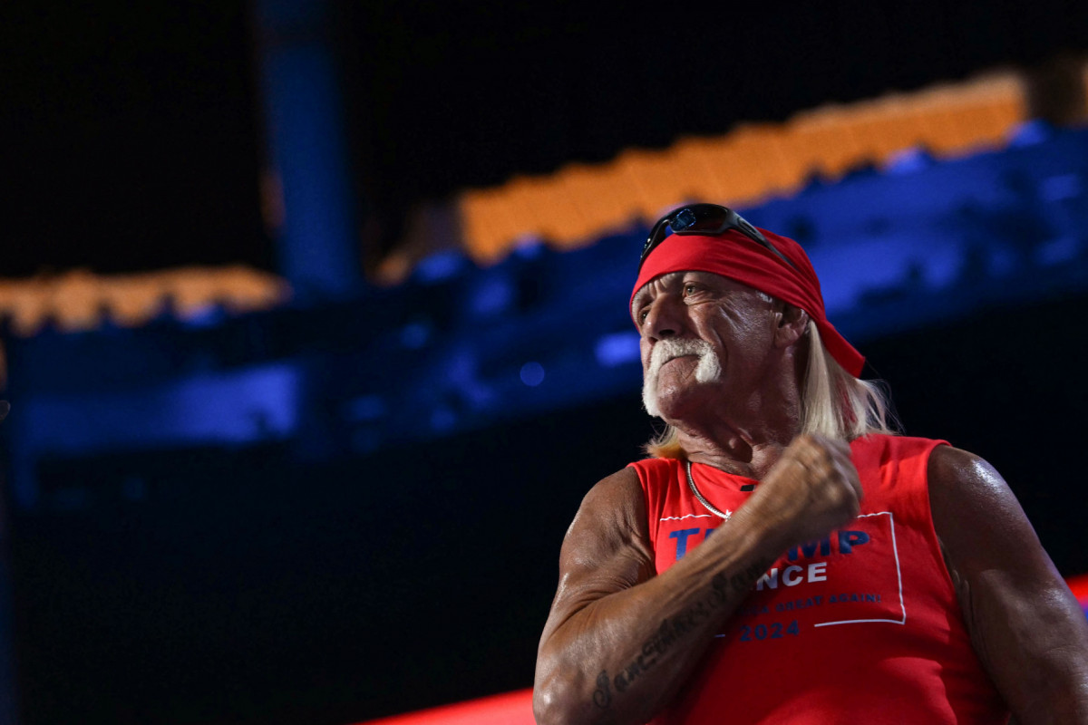 Hulk Hogan (JIM WATSON / AFP) Hulk Hogan/JIM WATSON / AFP