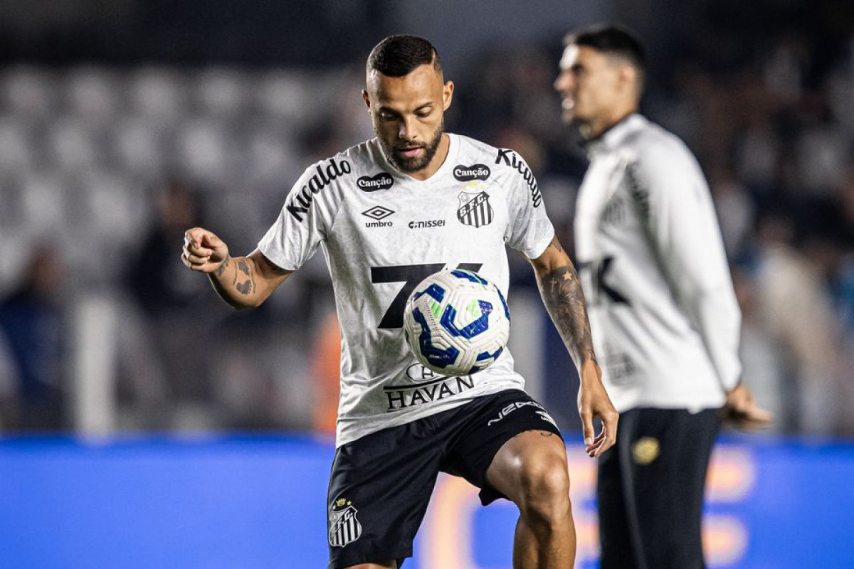 Guilherme, atacante do Santos/Raul Baretta/ Santos FC