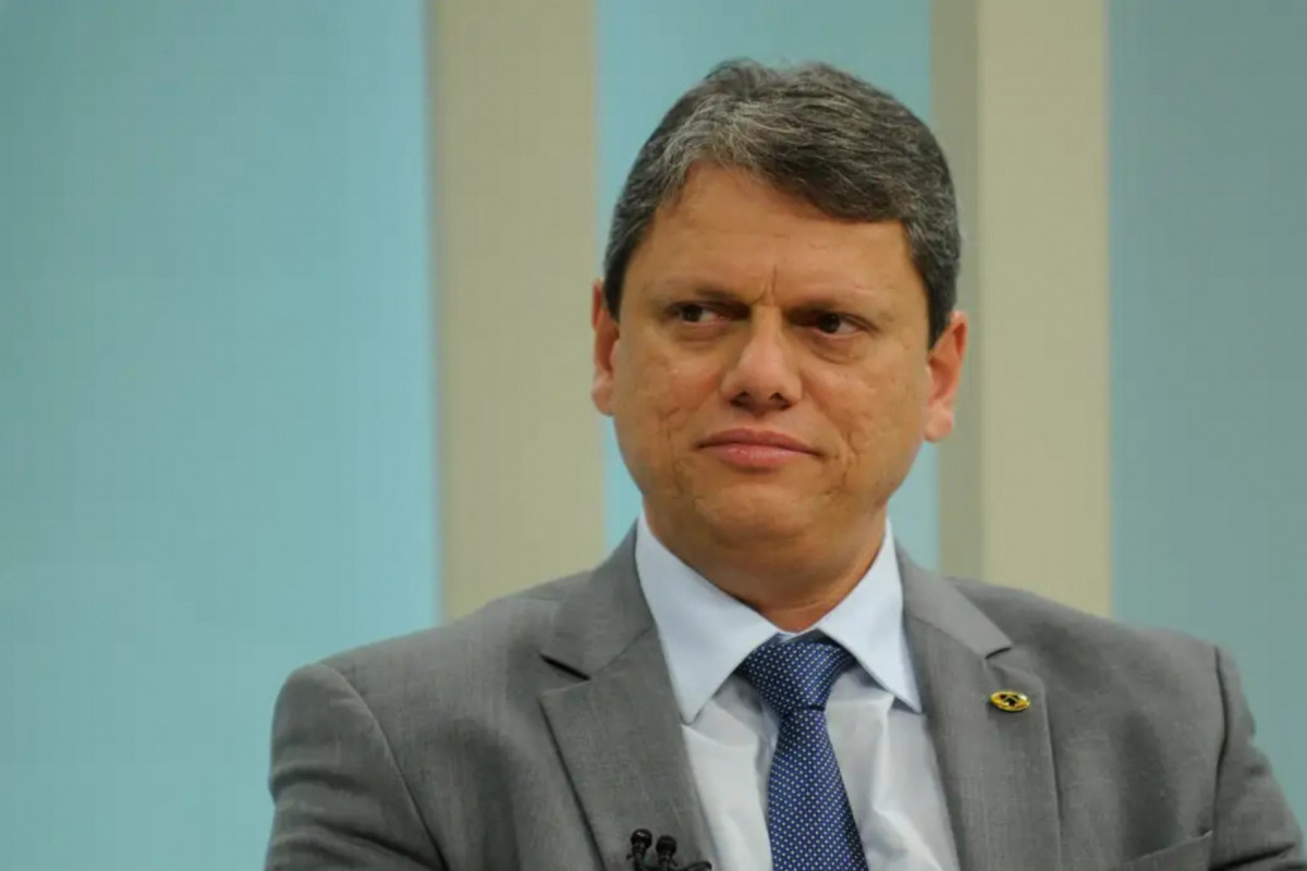 Governador de São Paulo, Tarcísio de Freitas.