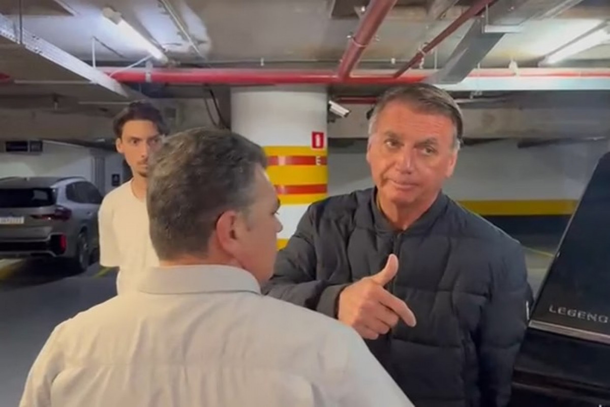O ex-presidente está na sede do Partido Liberal (PL) (Reprodução/YouTube) O ex-presidente está na sede do Partido Liberal (PL)/Reprodução/YouTube