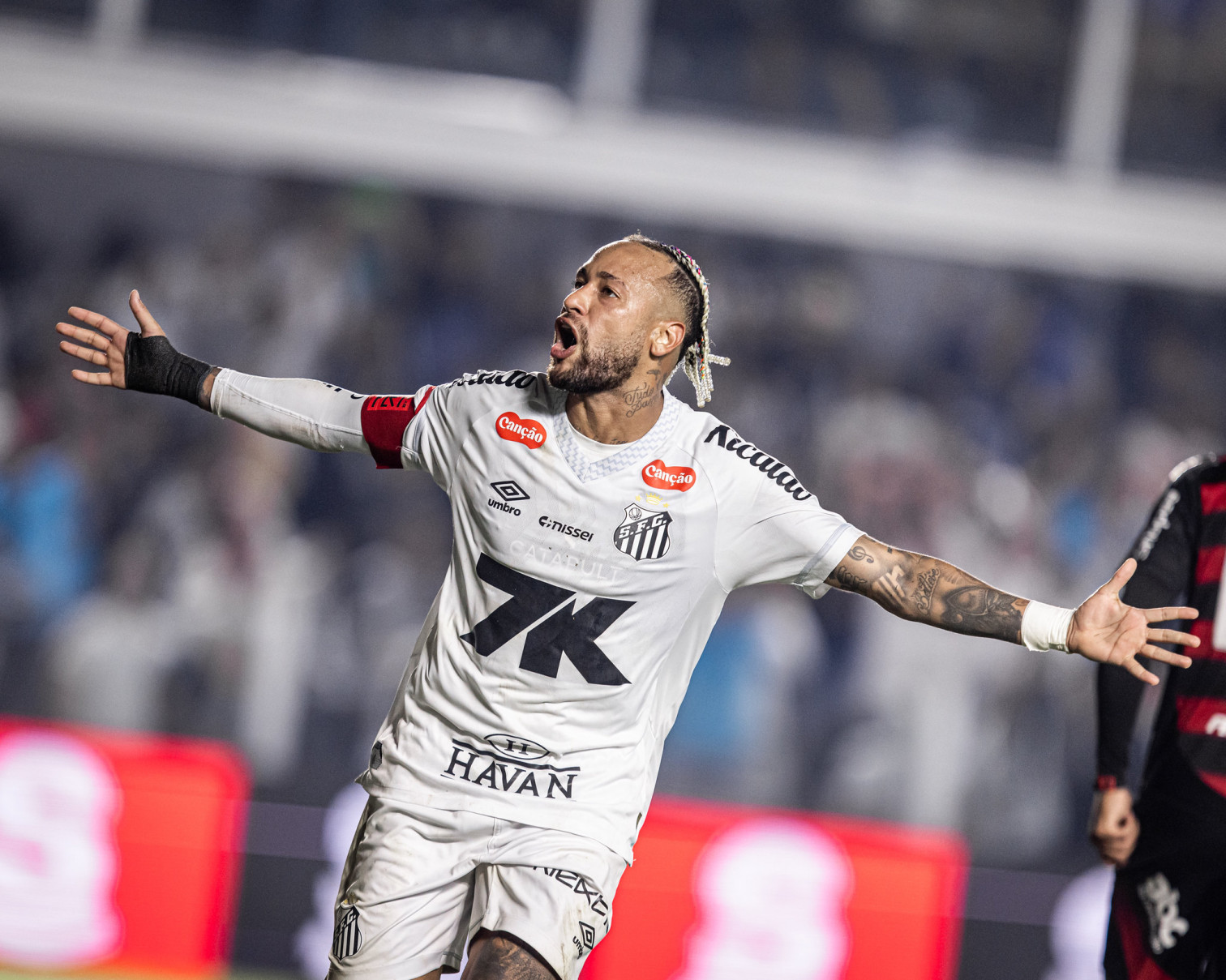 Neymar, atacante do Santos