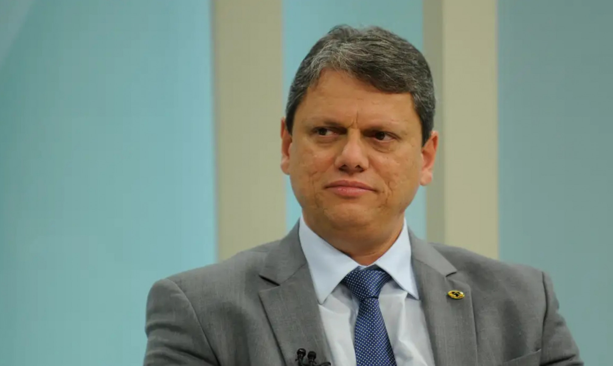 Governador de São Paulo, Tarcísio de Freitas.