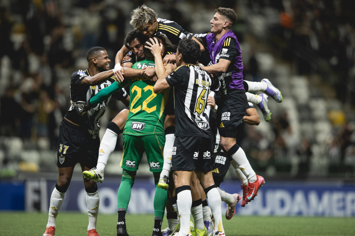 O Atlético-MG se classificou para as oitavas de final da Sul-Americana (Pedro Souza/ Atlético-MG) O Atlético-MG se classificou para as oitavas de final da Sul-Americana /Pedro Souza/ Atlético-MG