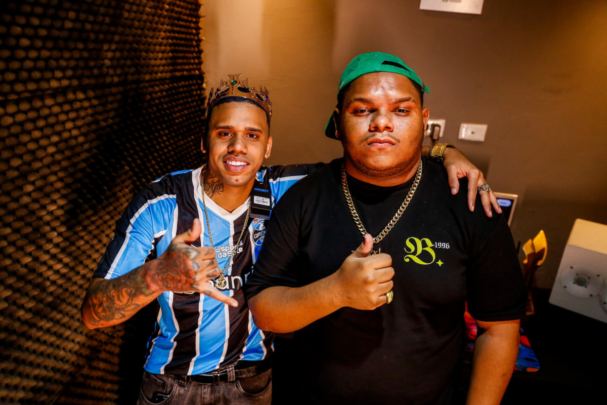 MC Daninho e Gordinho Bolado crescem no Spotify e contam com mais de um milhão de ouvintes mensais na plataforma./Crysli Viana