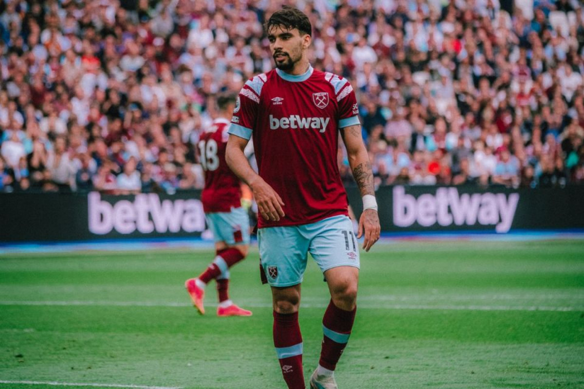 Lucas Paquetá, meia do West Ham (Divulgação/West Ham) Lucas Paquetá, meia do West Ham/Divulgação/West Ham