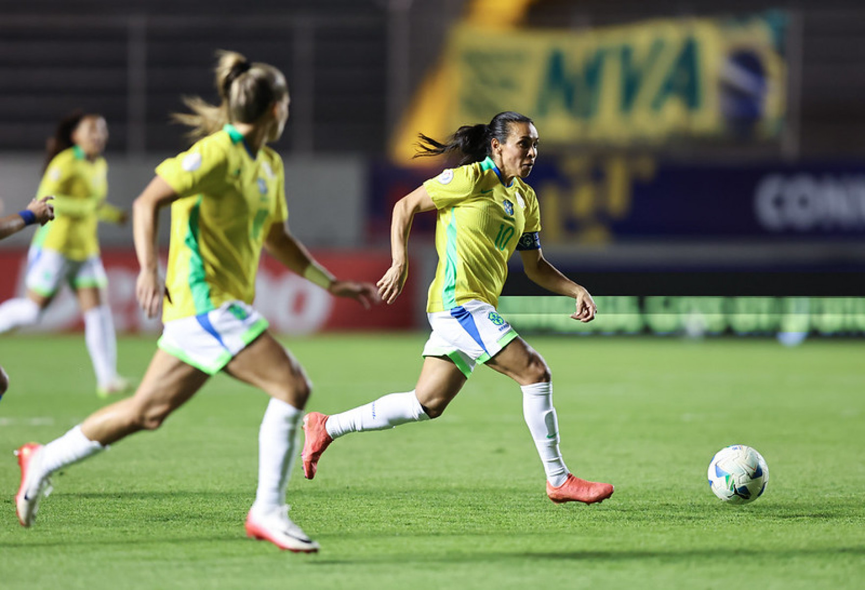 Marta, camisa 10 da Seleção Brasileira Feminina