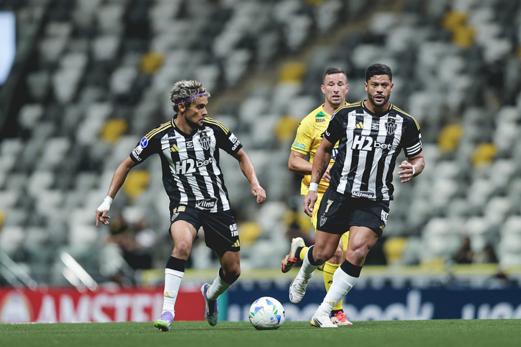 Hulk e Scarpa, jogadores do Atlético-MG