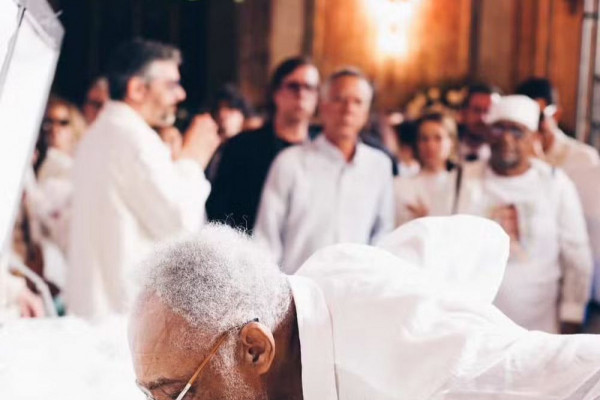 Gilberto Gil se despede da filha Preta/Lia Maciel/cortesia