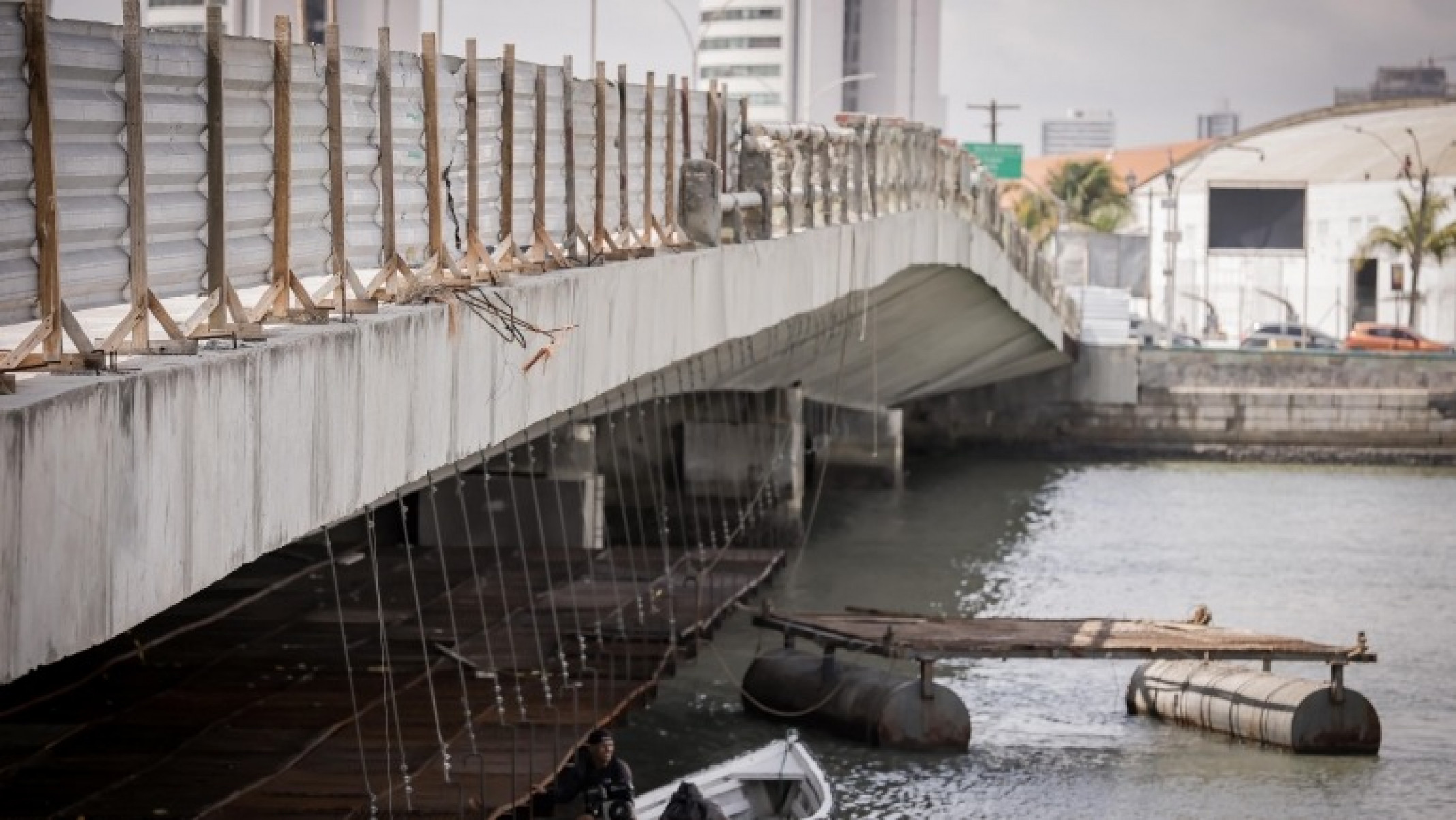 Ponte Giratória foi interditada em 2023 para passar por reparos (Foto: Edson Holanda/PCR)