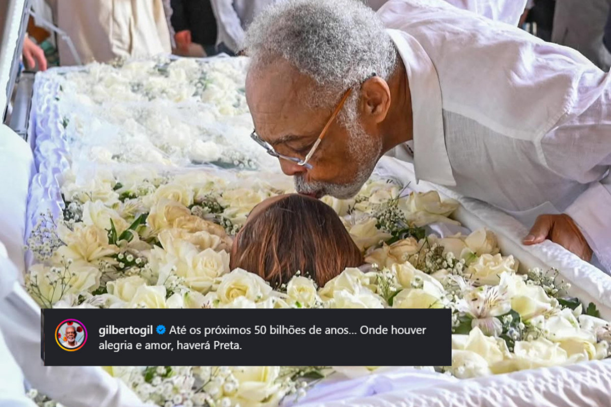 Gilberto Gil homenageou a filha Preta Gil no Instagram
