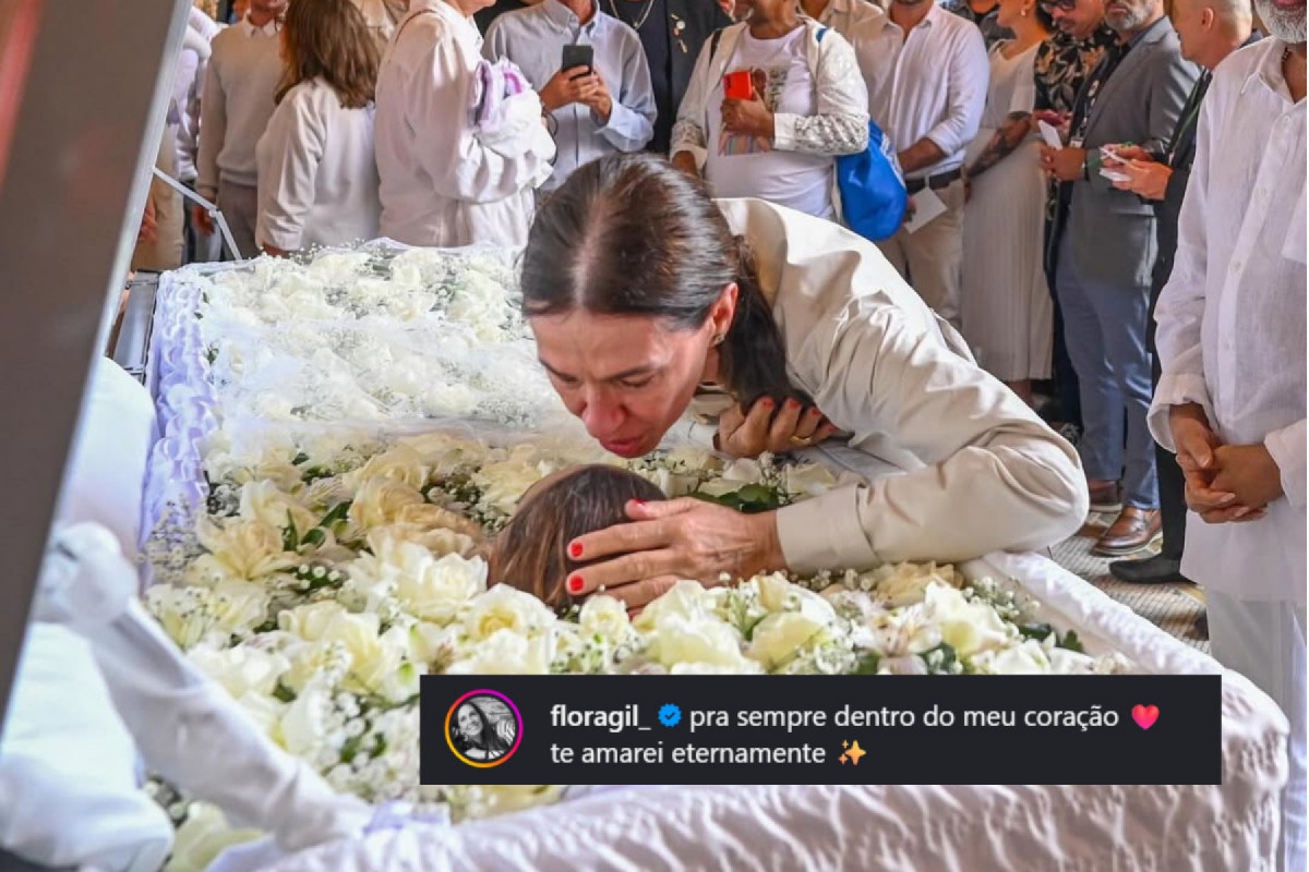 Flora Gil homenageou Preta em uma postagem no Instagram