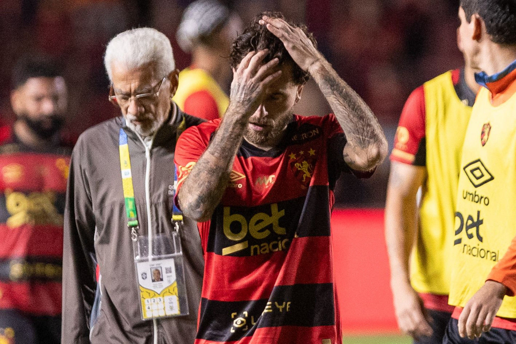 Lucas Lima lamentou o empate com o Santos