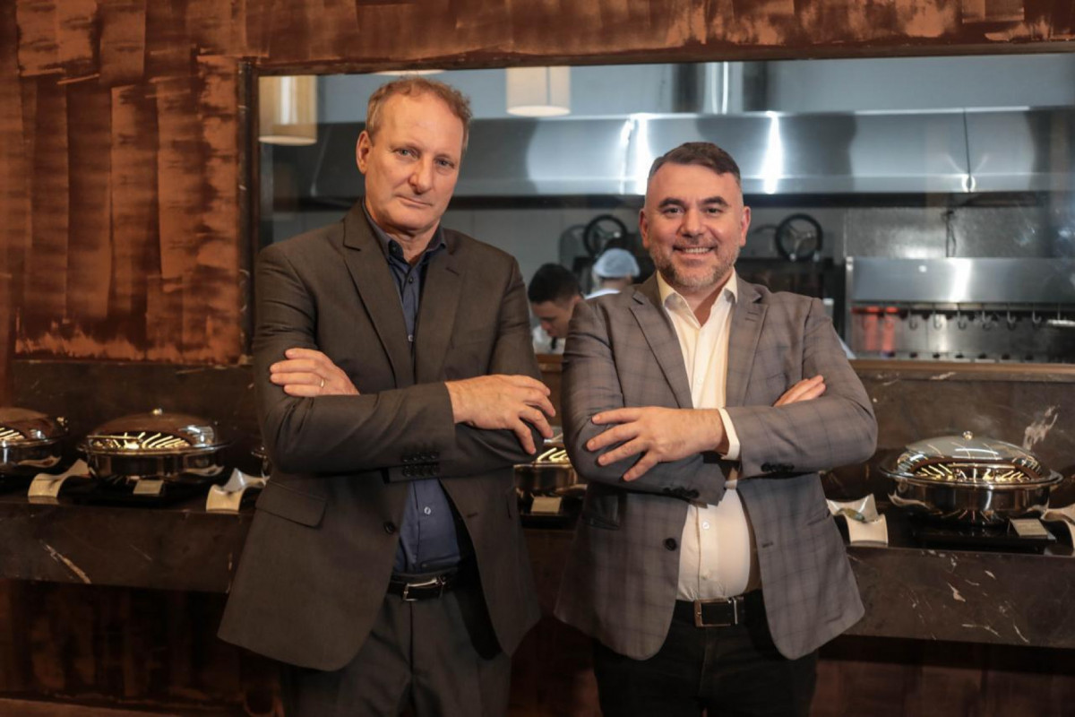 Sócios Valdemir Baldissera e Mauro Maciel