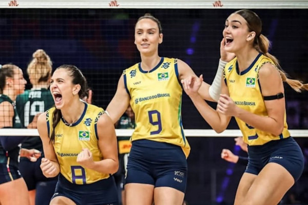 Brasil na final da VNL