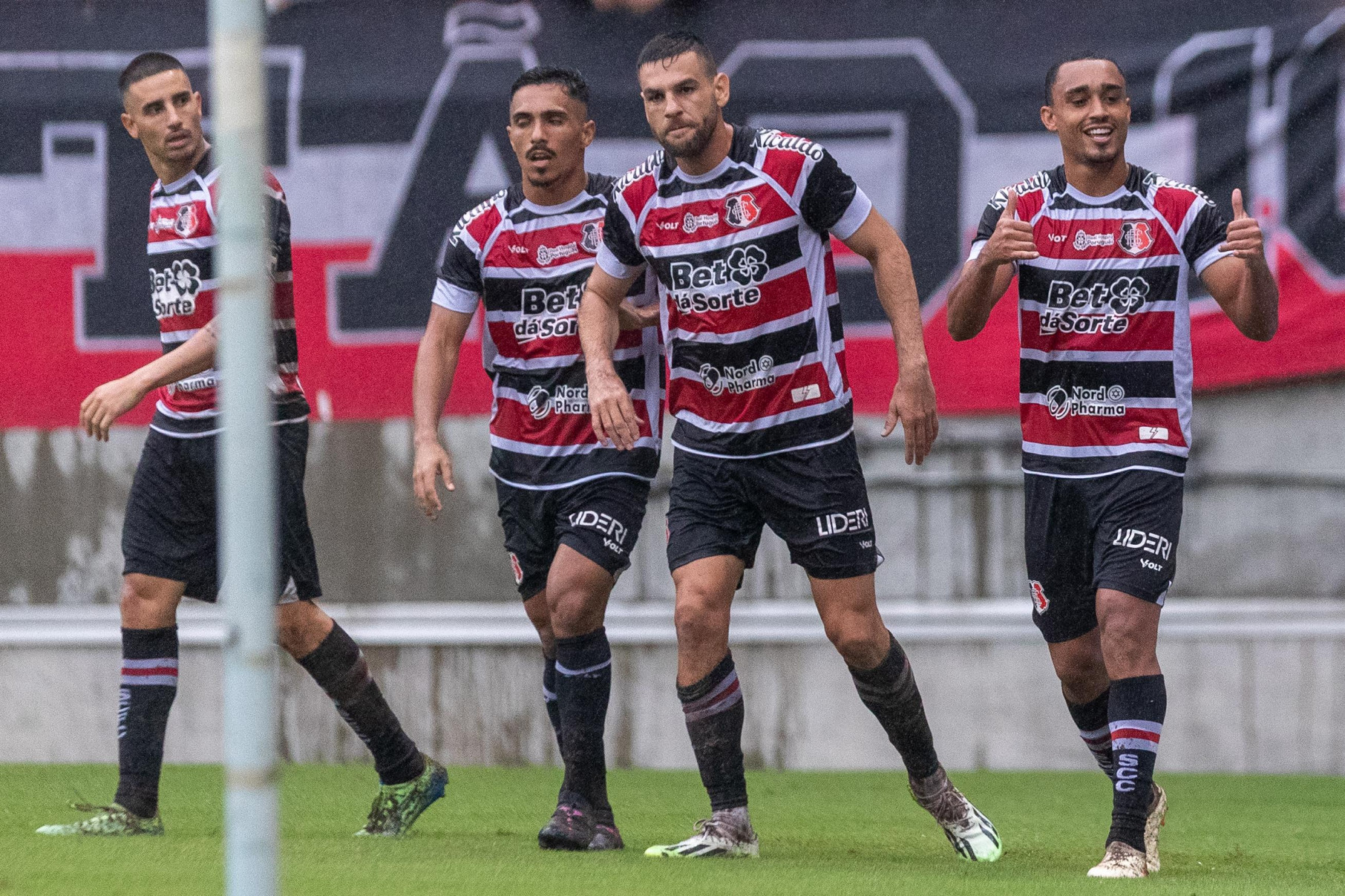Jogadores do Santa Cruz