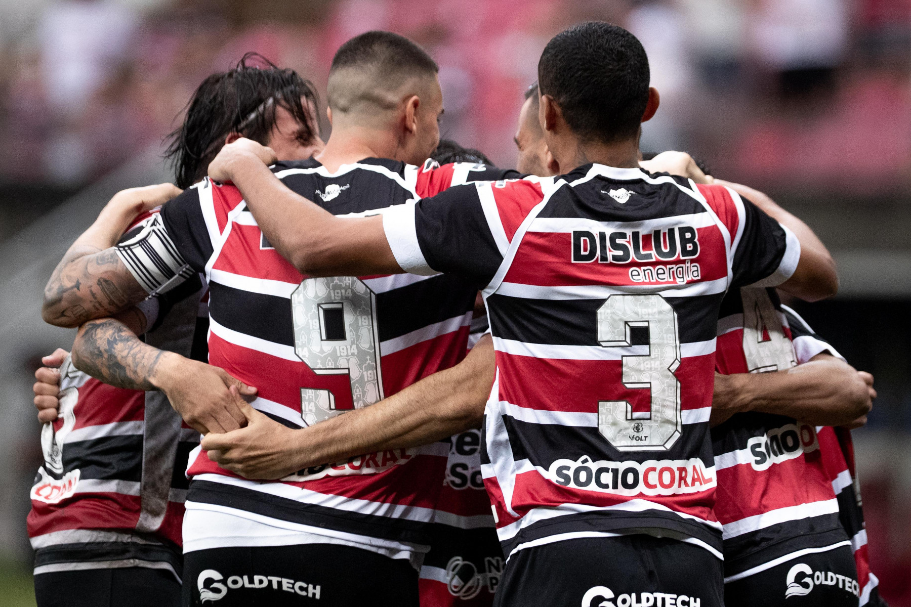 Jogadores do Santa Cruz