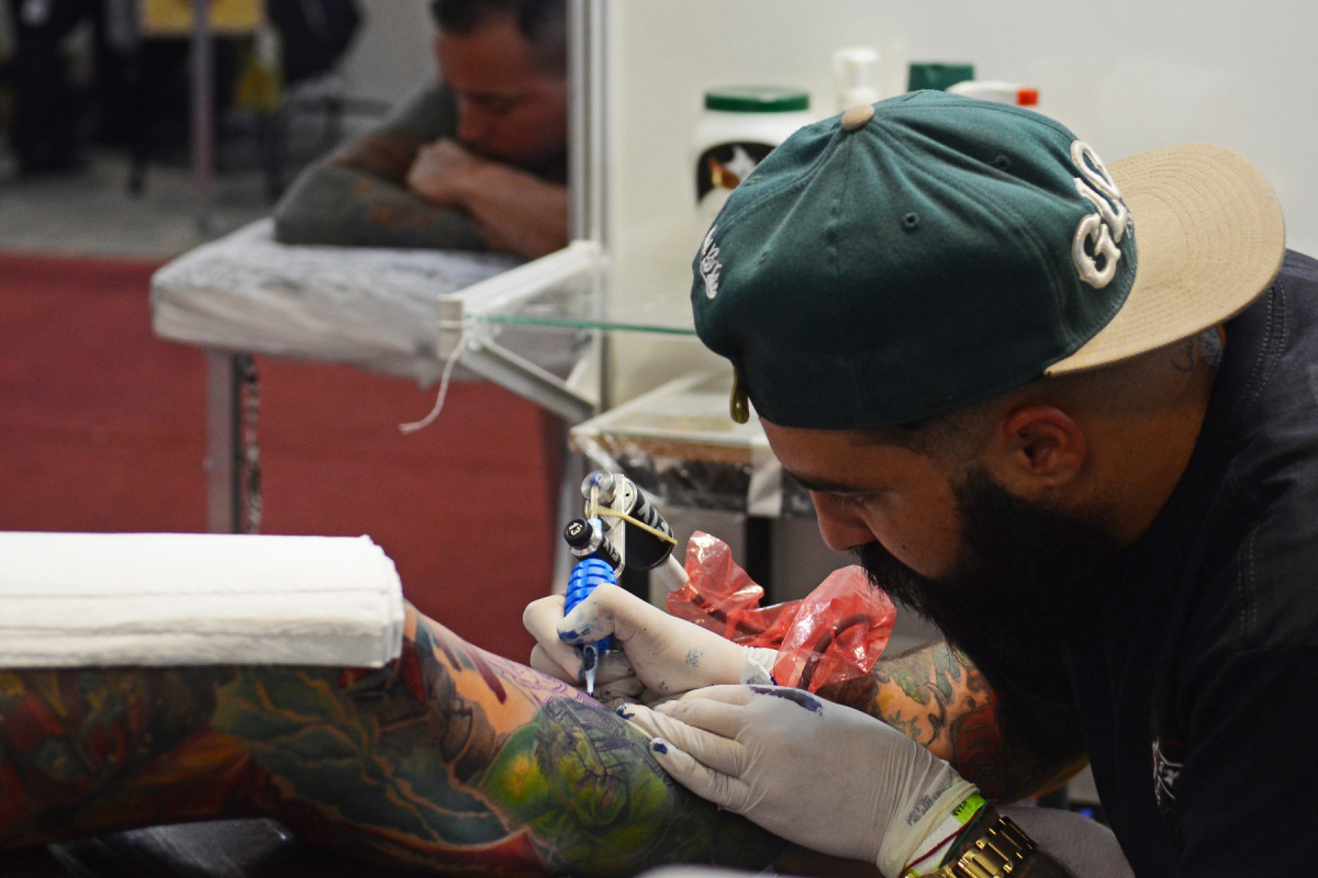 São Paulo - 7ª edição da Tattoo Week, maior convenção de tatuagem e body piercing do mundo, no Expo Center Norte (Rovena Rosa/Agência Brasil) (Rovena Rosa/Agência Brasil) São Paulo - 7ª edição da Tattoo Week, maior convenção de tatuagem e body piercing do mundo, no Expo Center Norte (Rovena Rosa/Agência Brasil)/Rovena Rosa/Agência Brasil