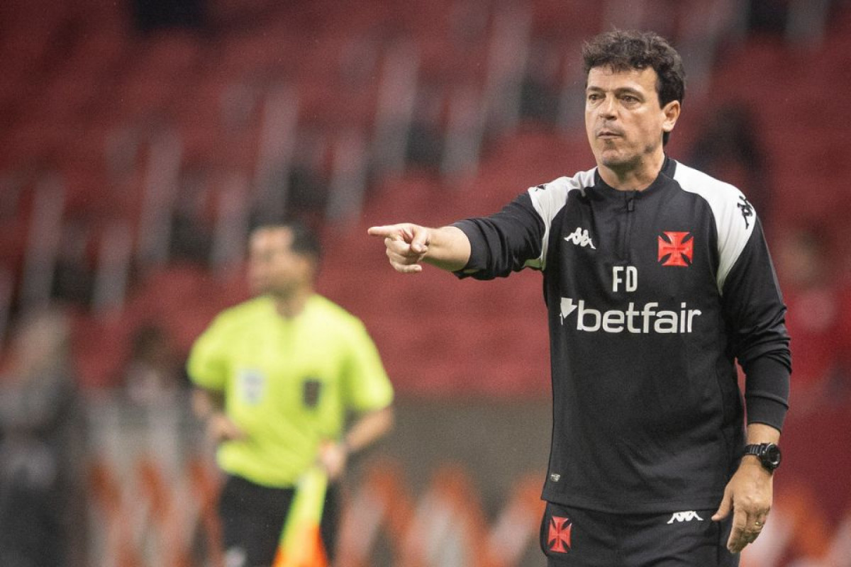 Fernando Diniz, t&eacute;cnico do Vasco/Dikran Sahagian/Vasco