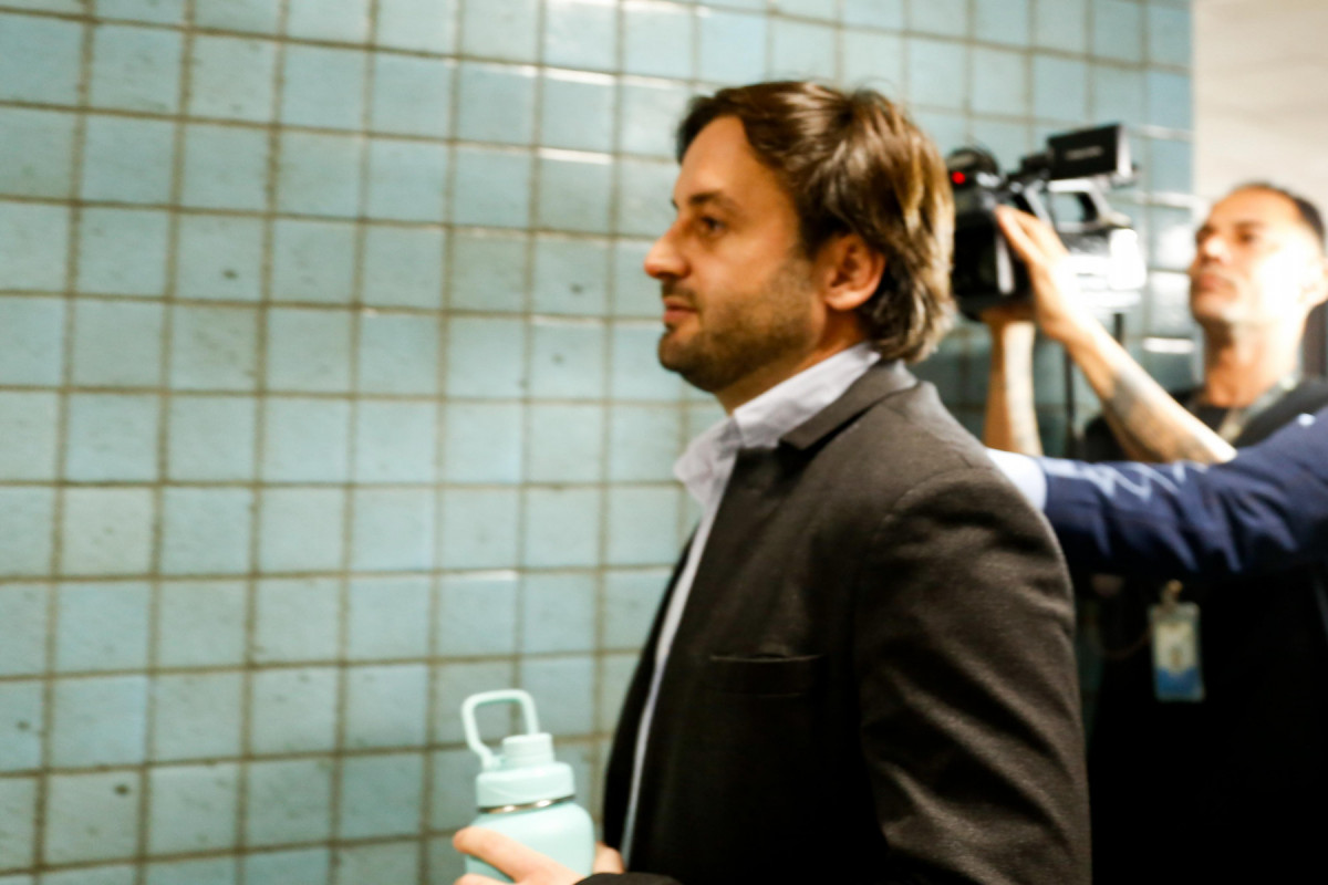 Réu Rodrigo Carvalheira prestou depoimento no Fórum Desembargador Rodolfo Aureliano, no Recife (Crysli Viana/DP Foto) Réu Rodrigo Carvalheira prestou depoimento no Fórum Desembargador Rodolfo Aureliano, no Recife/Crysli Viana/DP Foto