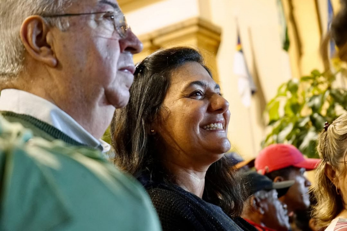 A primeira-dama de Gravatá, Viviane Facundes.