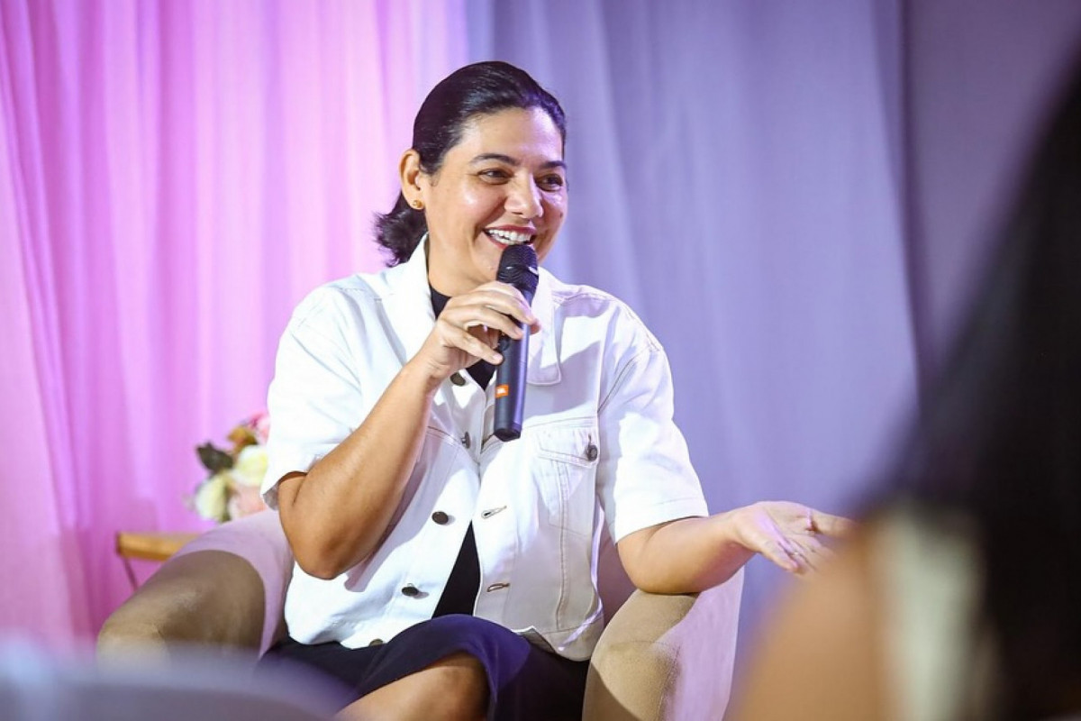 A primeira-dama de Gravatá, Viviane Facundes.