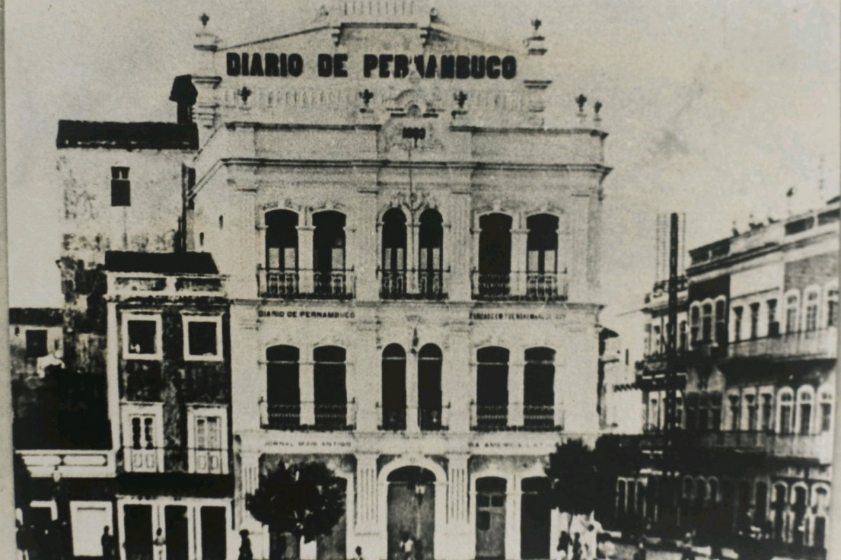 Diario de Pernambuco foi fundado em 7 de novembro de 1825 (Foto: Arquivo/DP) Diario de Pernambuco foi fundado em 7 de novembro de 1825/Foto: Arquivo/DP