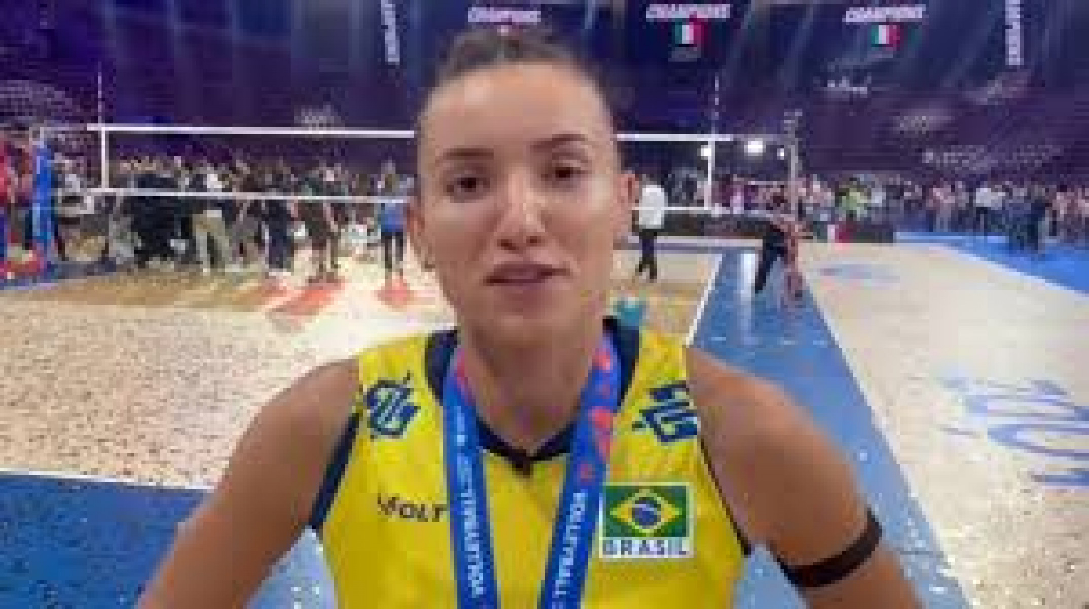 Gabi Guimarães, do Brasil