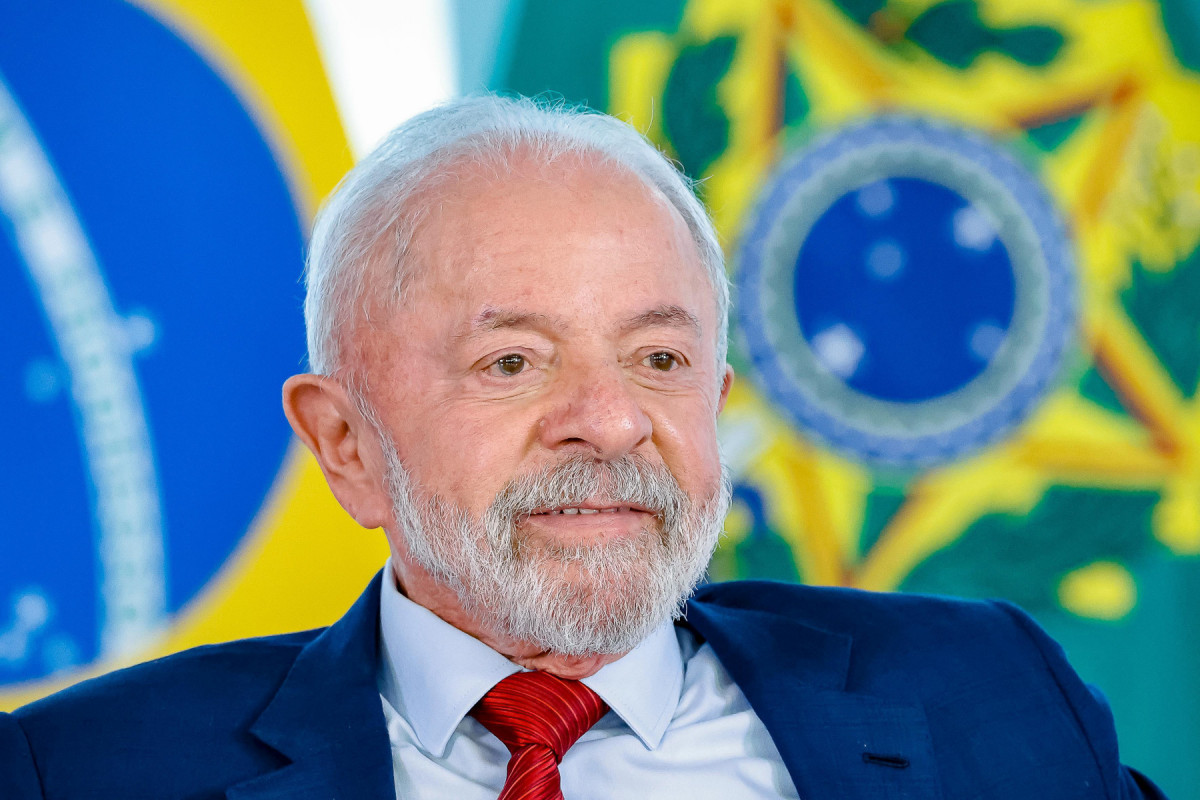 Presidente da República, Luiz Inácio Lula da Silva, durante sanção do Projeto de Lei nº 1246, de 2021, que estabelece a obrigatoriedade de reserva mínima de participação de mulheres em conselhos de administração de sociedades empresárias.?Palácio do Planalto, Brasília – DF.
?Foto: Ricardo Stuckert / PR