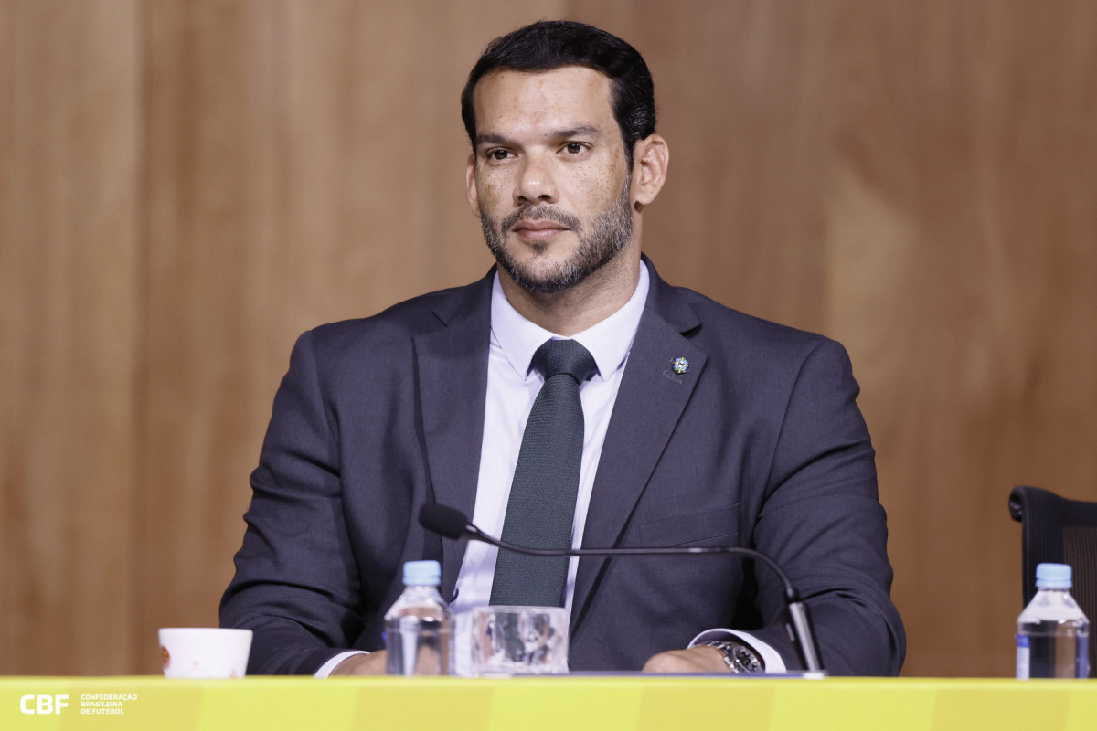 Presidente da CBF, Samir Xaud/Rafael Ribeiro/CBF