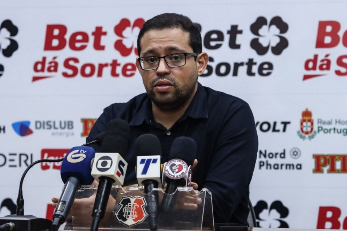 Pedro Henriques, CEO do Santa Cruz/Evelyn Victoria/SCFC
