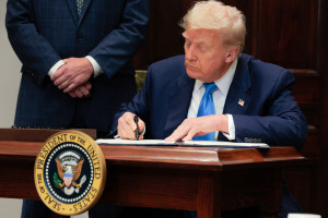 Presidente dos Estados Unidos, Donald Trump 