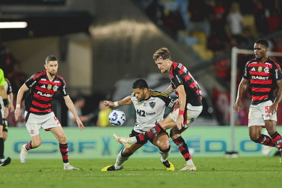 Atlético Mineiro e Flamengo se enfrentaram recentemente pela 17ª rodada da Série A, onde o time carioca saiu com a melhor, vencendo por 1 a 0 ( Pedro Souza / Atlético) Atlético Mineiro e Flamengo se enfrentaram recentemente pela 17ª rodada da Série A, onde o time carioca saiu com a melhor, vencendo por 1 a 0/ Pedro Souza / Atlético