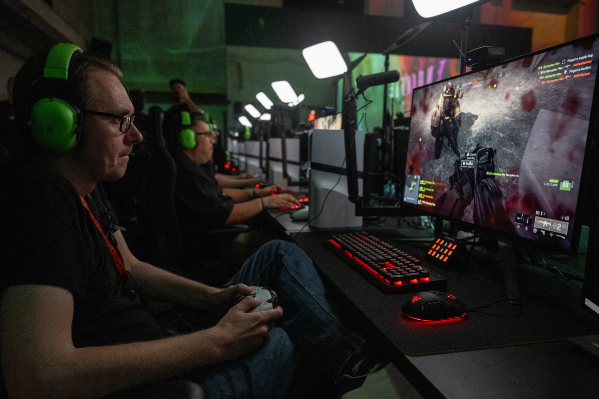 Evento produzido pela EA para Battlefield 6, em Paris