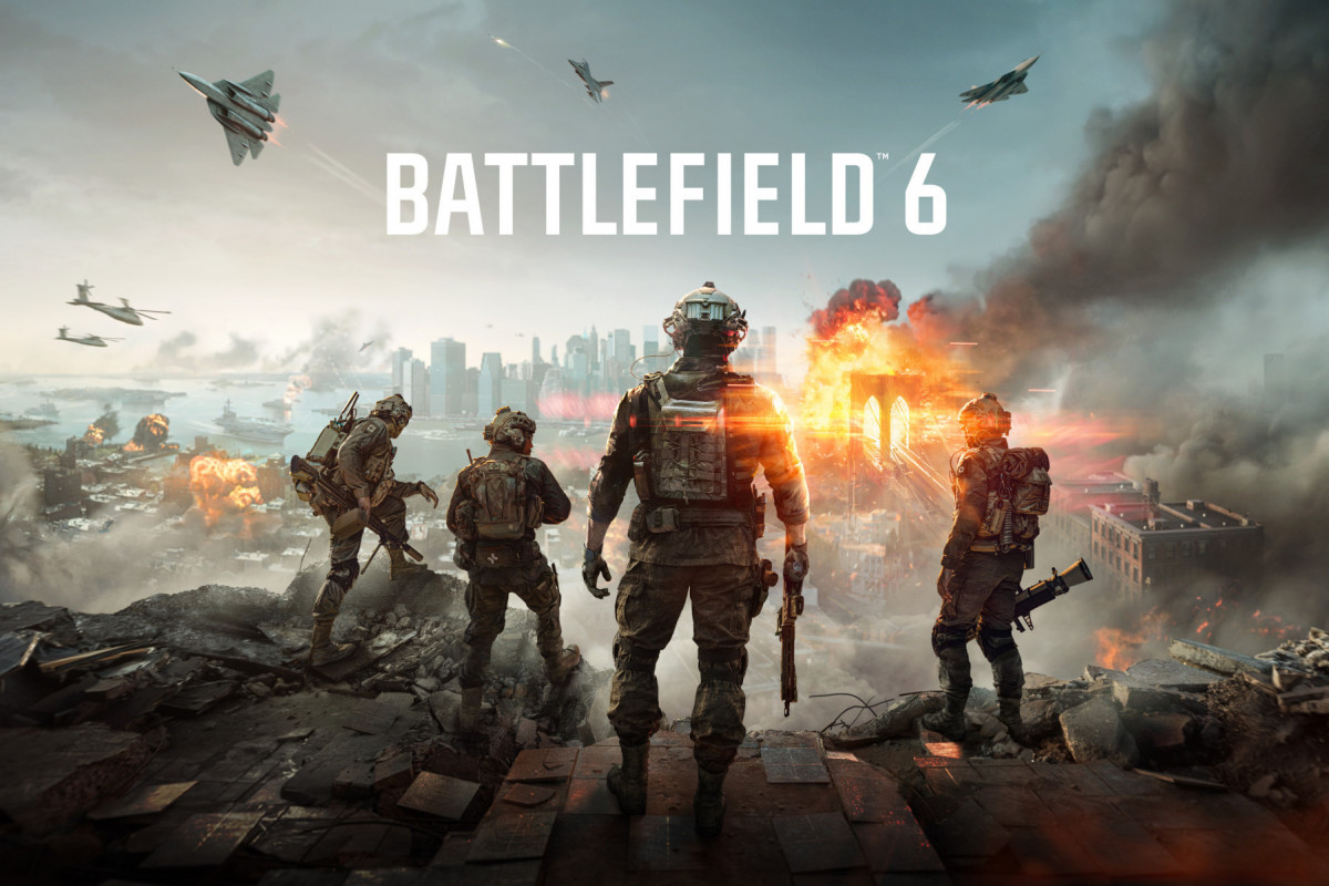Key art do Battlefield 6 (EA/Divulgação) Key art do Battlefield 6/EA/Divulgação