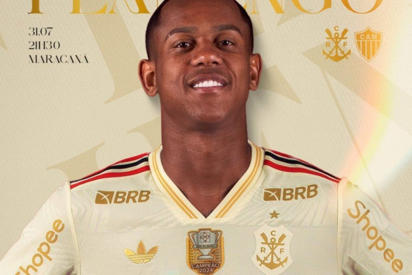 Novo uniforme do Flamengo